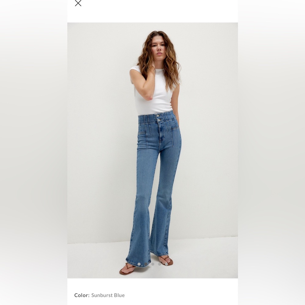 We The Free Jayde Free Blue Jeans